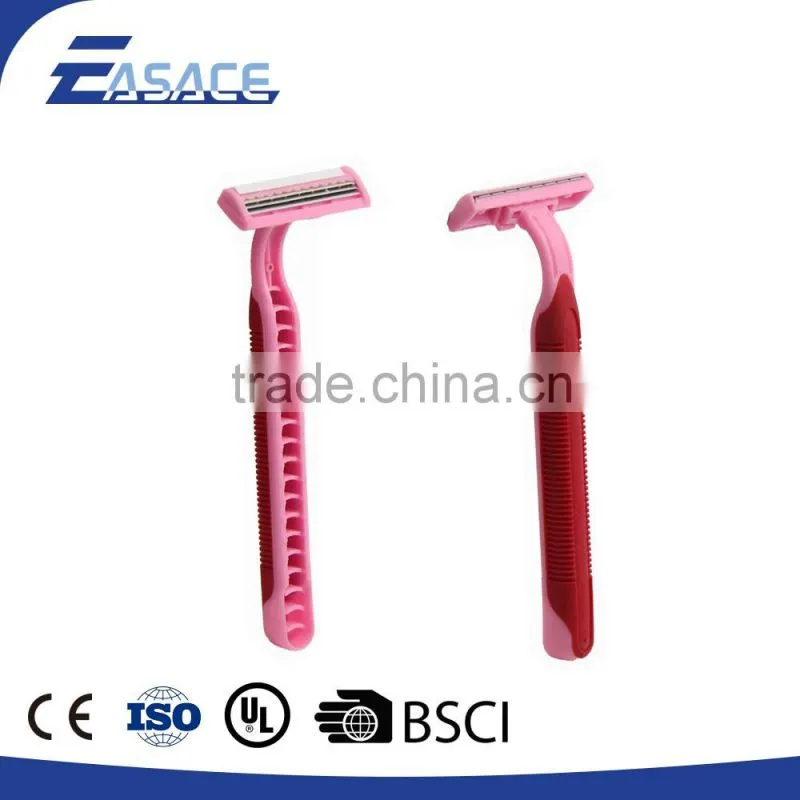 Plastic Handle Double Sided Razor Blades