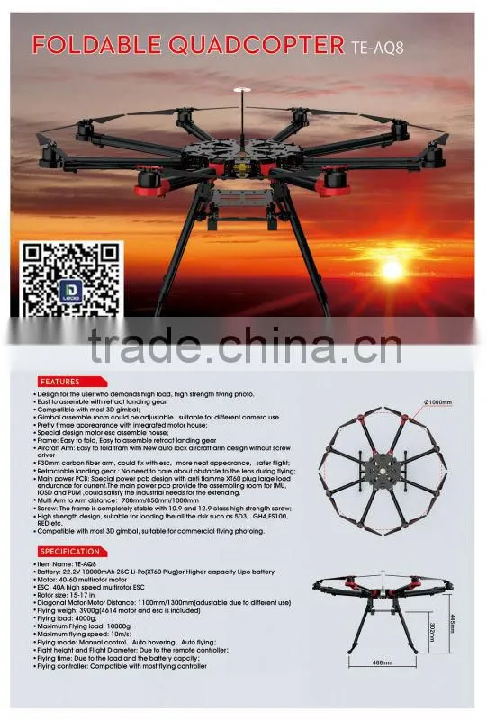 LEDO Factory price!!!2015 New Fashion of drone professional