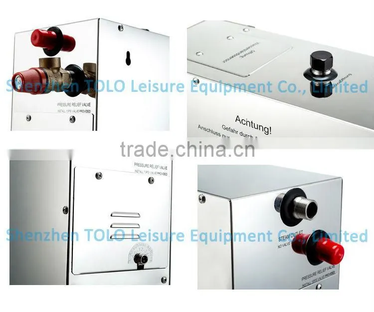 Steam Powered Electric Generator for Steam Sauna