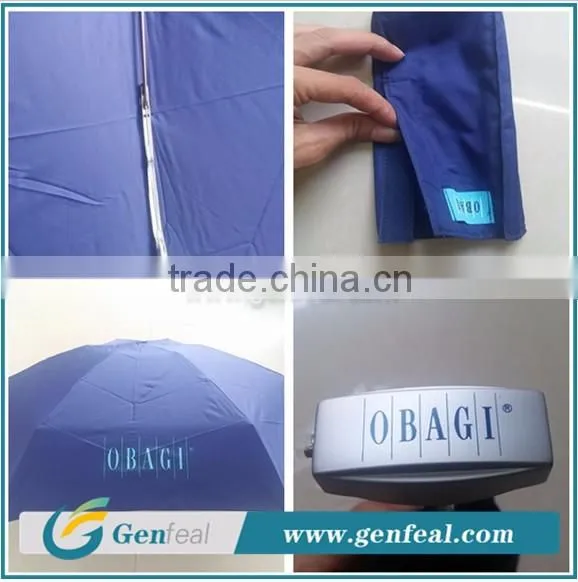 aluminium umbrella frame 5 fold small umbrella for promotion