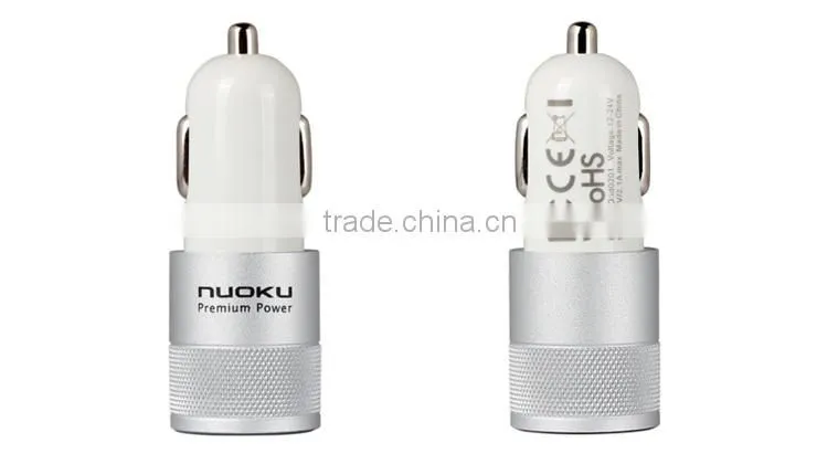 2.1A Dual USB Port Car Charger For IPhone 6 /Plus/5S /IPad/Air/Mini/Samsung /Galaxy s5/ Nexus/HTC