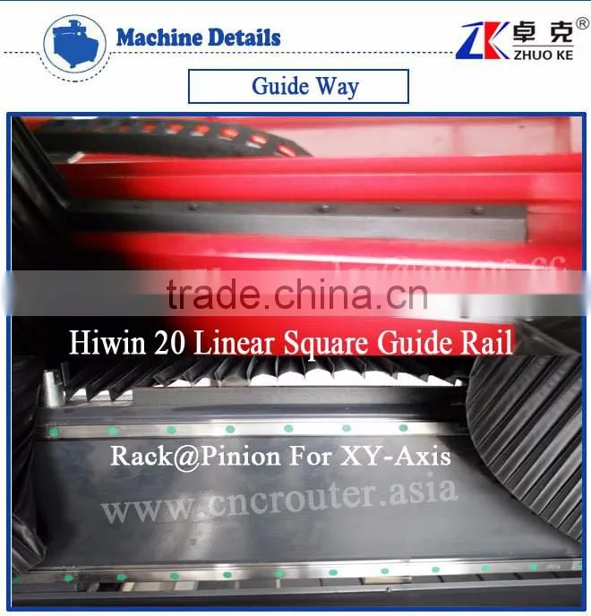Special Design Double Heads CNC Router Machine For Stone Wood Metal ZK-1325 1300*2500MM With PCI NcStudio Control System