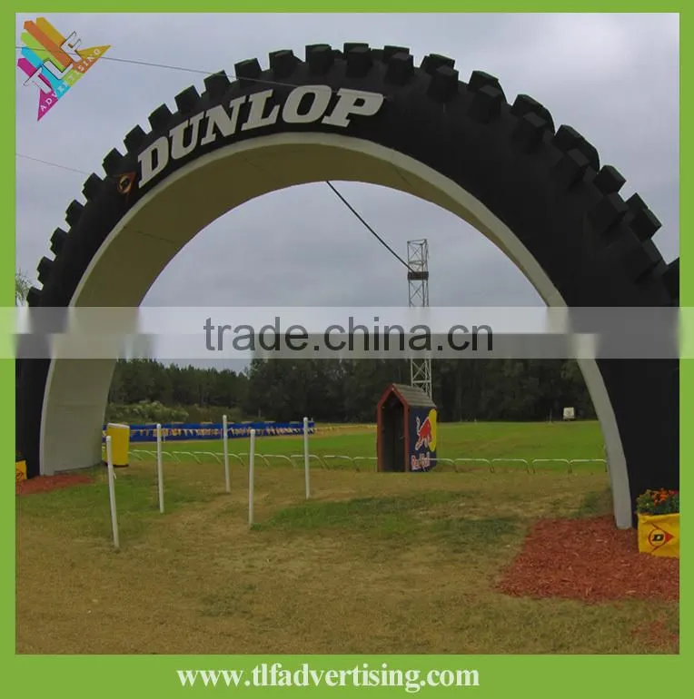 Custom Inflatable rainbow arch for sales