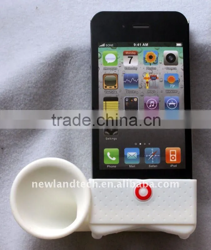 silicone horn stand for iphone