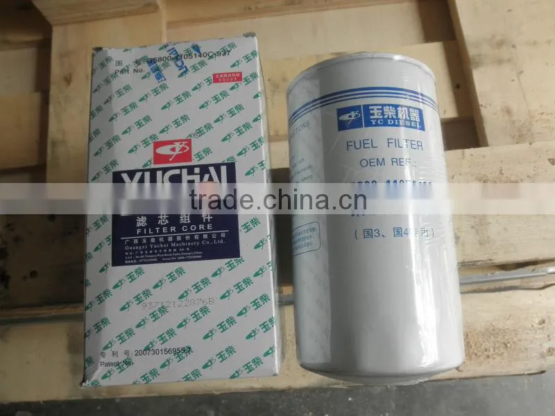 Supply High Quality&Low Price YUCHAI diesel fuel filter