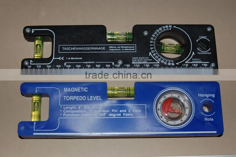 Torpedo spirit level