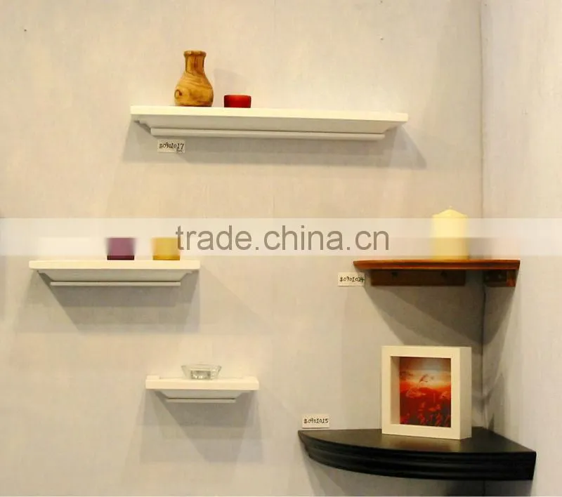 Decorative wood sheleves 3 piece Ledge set