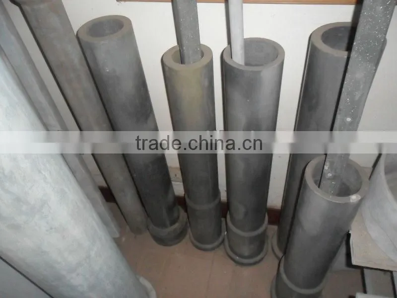 high purity thermocouple protection silicon nitride pipes in industrial furnace