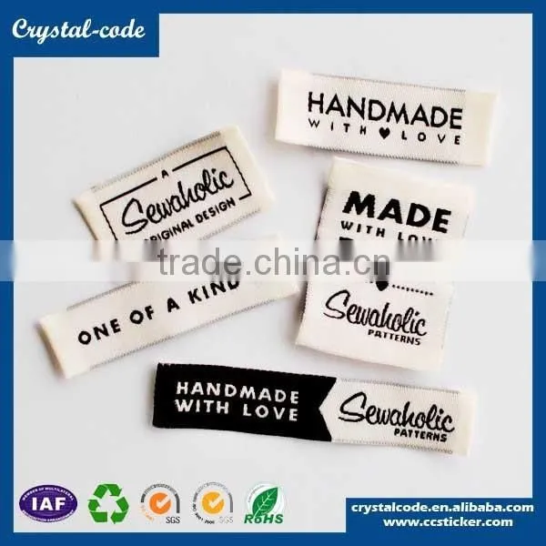 Printed clothing label nylon care label nylon clothing label