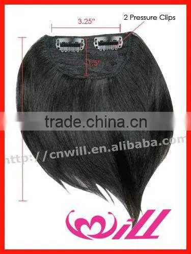 Human Remy Clip In Hair Bangs Fashion Hair Bangs Clip In Hair Extension Hair Accessories