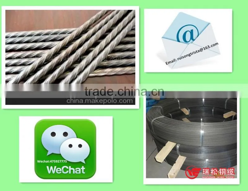 Manufacturer prestressed mild hot sale spring wire