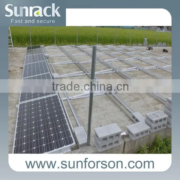 Home Solar Racking System Rooftop PV Panel Mounting Racks