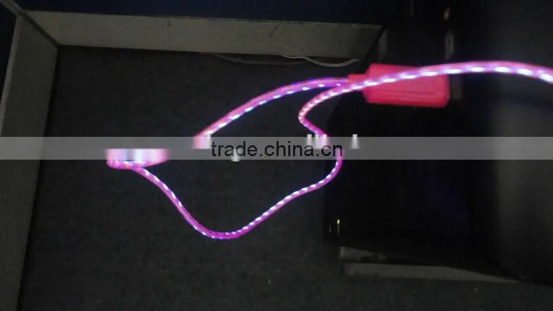 USB EL wire for computer-mobile charging and data transmission Language Option French