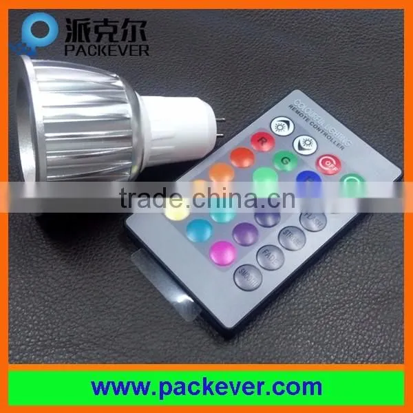 2 years warranty AC 110V 220V 3W G5.3 RGB LED spotlight