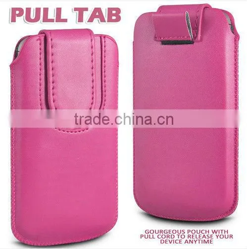 Premium Mobile Phone Pouch with strap for blackberry Case