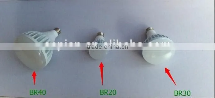 Hot sale ul br lamp Samsung 5630 BR30 led shower lighting fixtures 3 years warranty