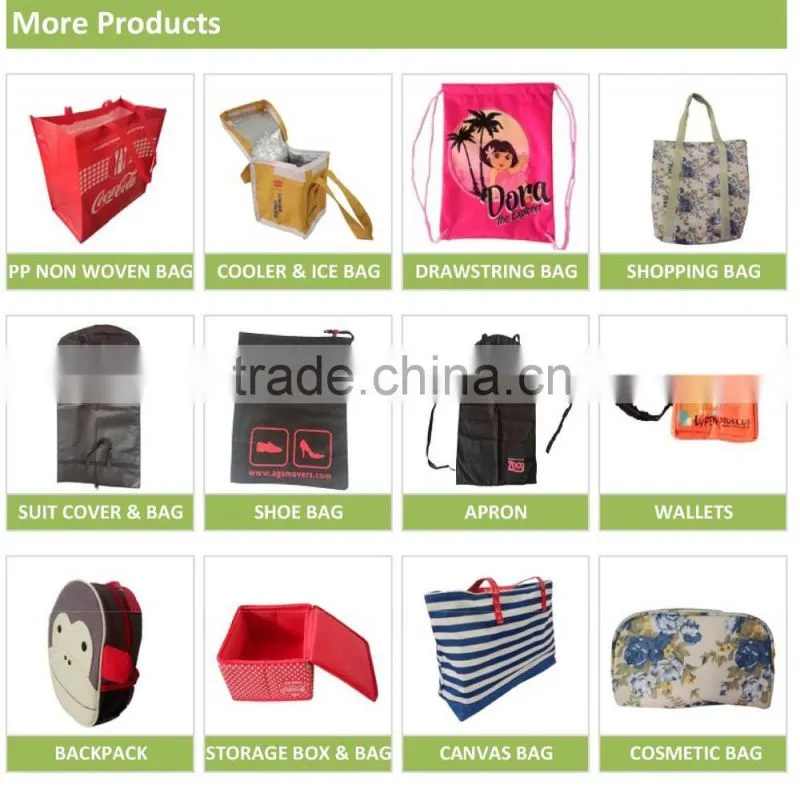 waterproof cheap small polyester drawstring bag