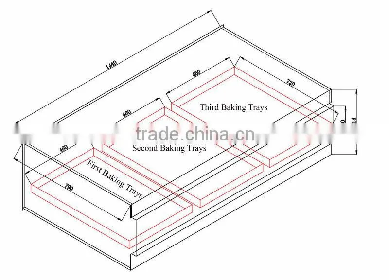 3 Layers 9 Trays With Reliable Performance Pizza Deck Oven