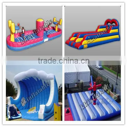 Children jumping slide inflatable combo park for wholesale