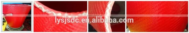 Tpu Layflat flexible Hose 4'' 6'' 8'' 10'' and 12'' 200psi with V couplings and PVC layflat hose factory