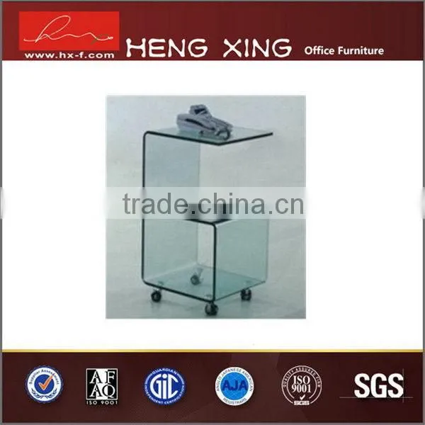 2015 durability melamine mdf modern glass office tables