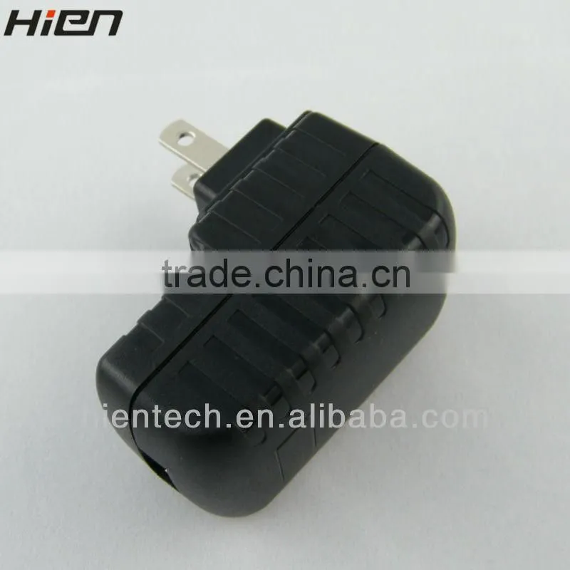 Factory 12v wall charger USB charger phone charger 5V1A 5V2.1A 9V12V