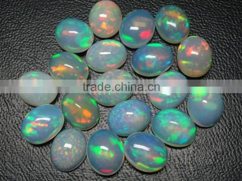 6x8Ethiopian opal cabs, ++AAA quality, good color