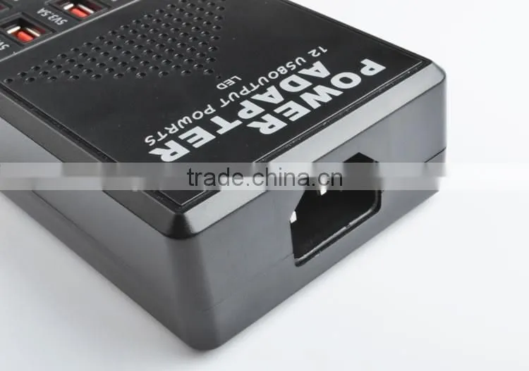 High Speed 12 Port USB Hub 2.0 for Charging,Multi-port charger for mobile phone and pad