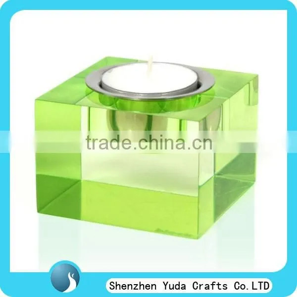 Affordable price factory price clear acrylic candle holders wedding decoration candle wholesale