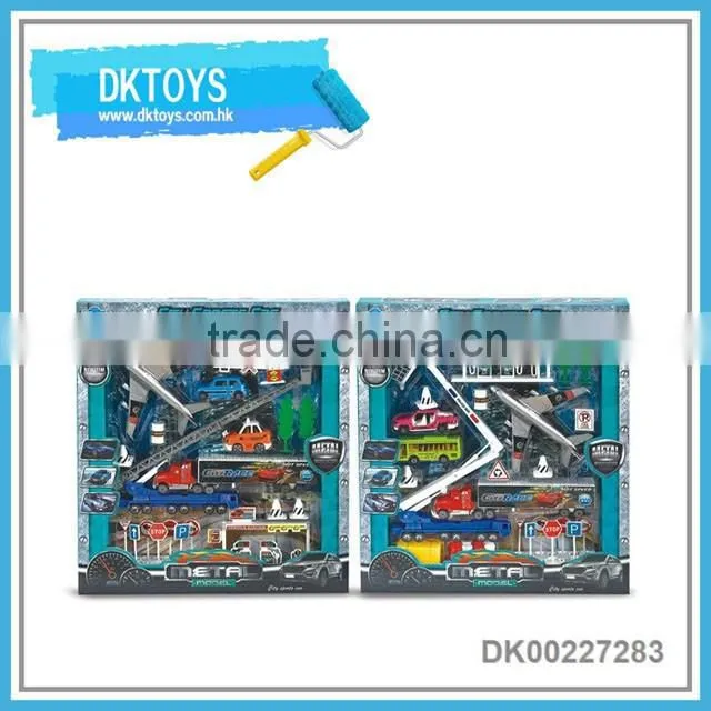 Free wheel diecast car city series