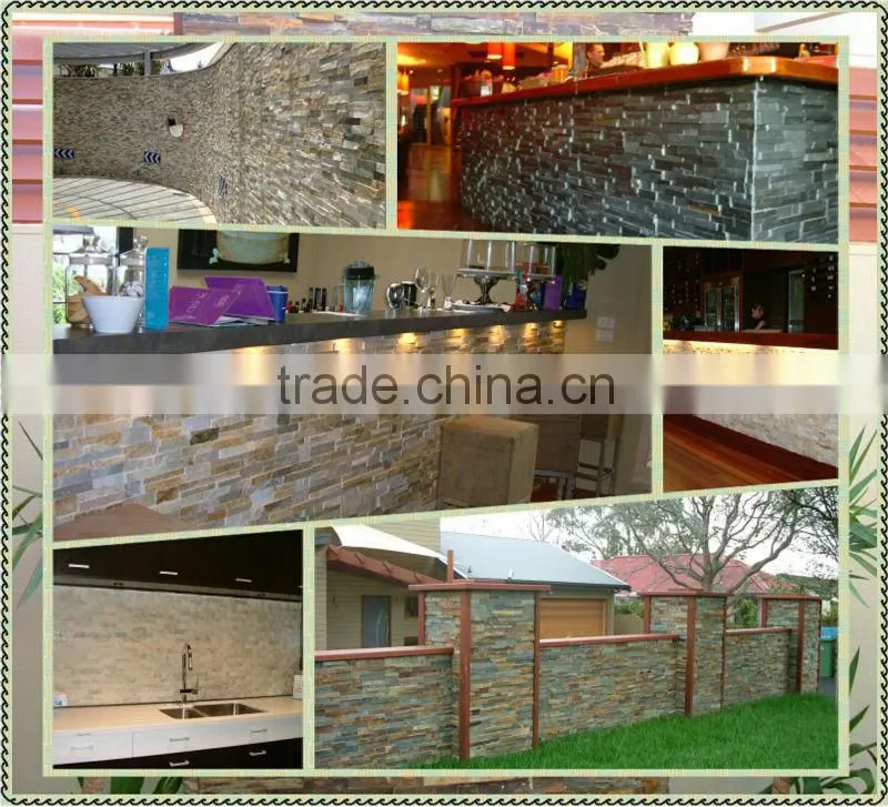 natural stacked decorative wall cladding stone