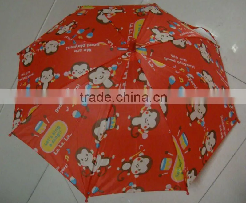 15inch promotional wholesale children umbrella with full printing