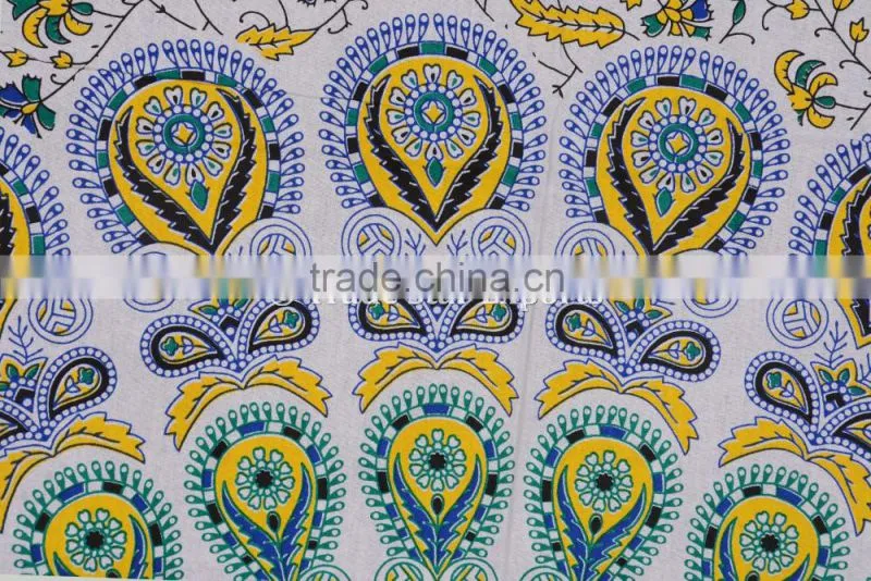 Queen Indian Ombre Mandala Ethnic Gypsy Wall Art Hippie Boho Cotton Home Decorative Tapestry