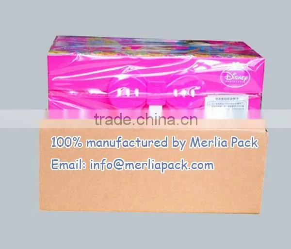Sweet Paper Stationery Box 4 Layers Customized Eco Friendly Pencil Box Combination Lock