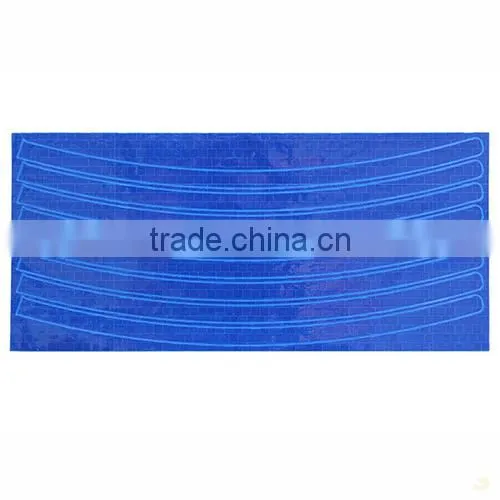 Fluorescent MTB Bike Bicycle Sticker Cycling Wheel Rim Reflective Stickers Decal for Outdoor Sports Accessories