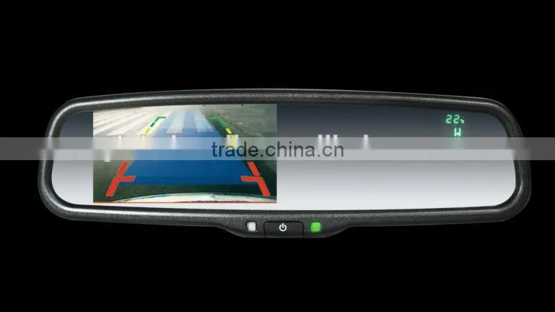 Germid bluetooth rear view camera mirror germid ek-043lab 4.3"