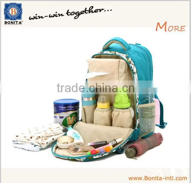 2015 Multi-function baby diaper bag baby changing bag diaper bag