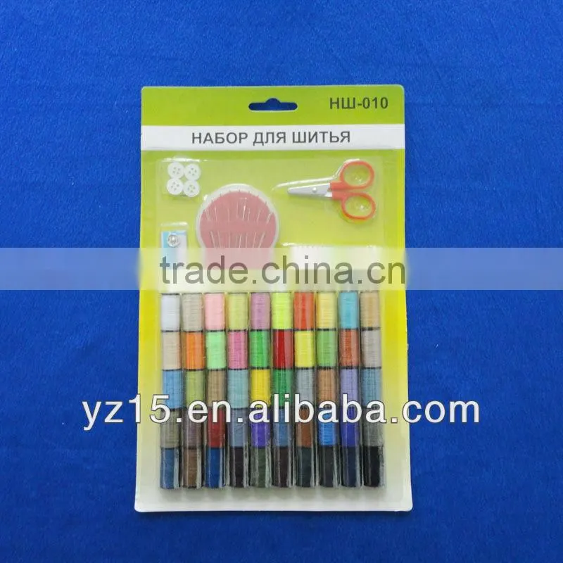 blister card sewing thread kit