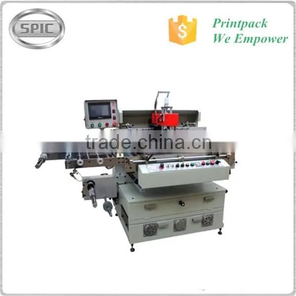 BSW-1000 multi color flat bed screen printing machine
