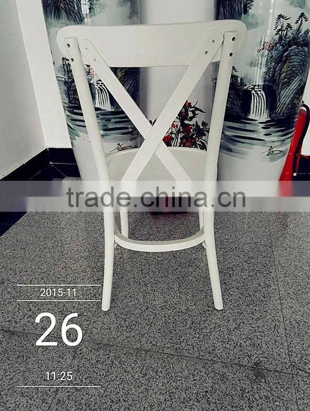 Stackable Beech White Tuscan Chair