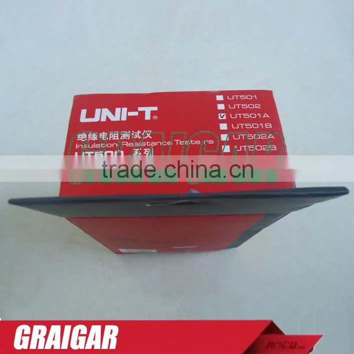 Digital Insulation Resistance Meter UT501A ,0-1000V , up to 5.5G ohm Multi-function Ohm Tester