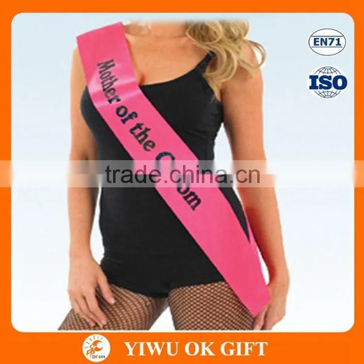 Hen Party Sash,Bachelorette Party supplies,Satin sash