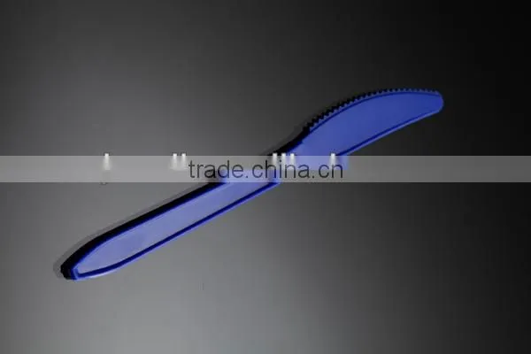 ecofriendly silver tableware plastic knife fork spoon