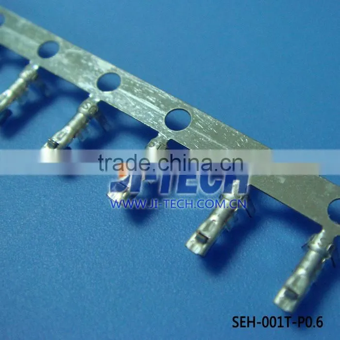 2.5mm pitch electronic component wire to board crimp connector JST EH series SEH-001T-P0.6 crimp terminal connector