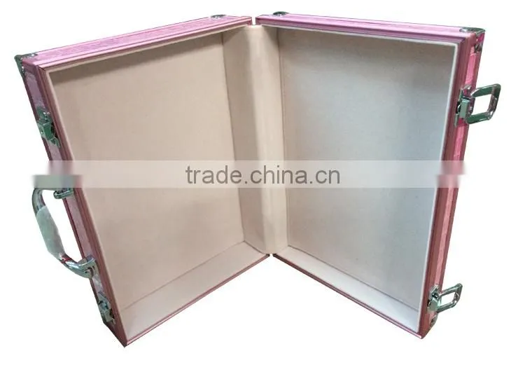 HX-S7710 crocodile Pink aluminum tool cases