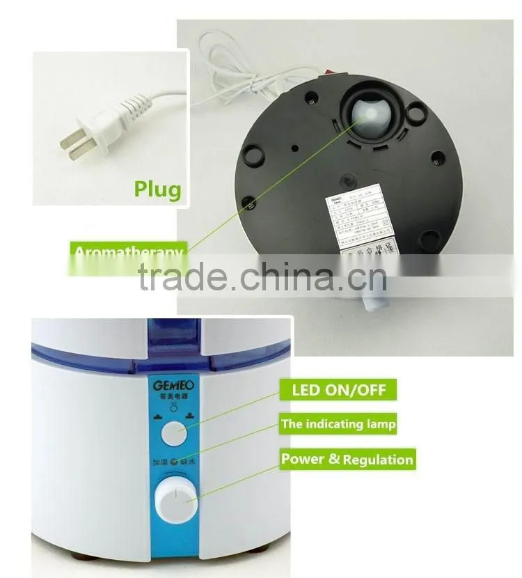 Wholesale night light aromatic oil diffuser GL-6629