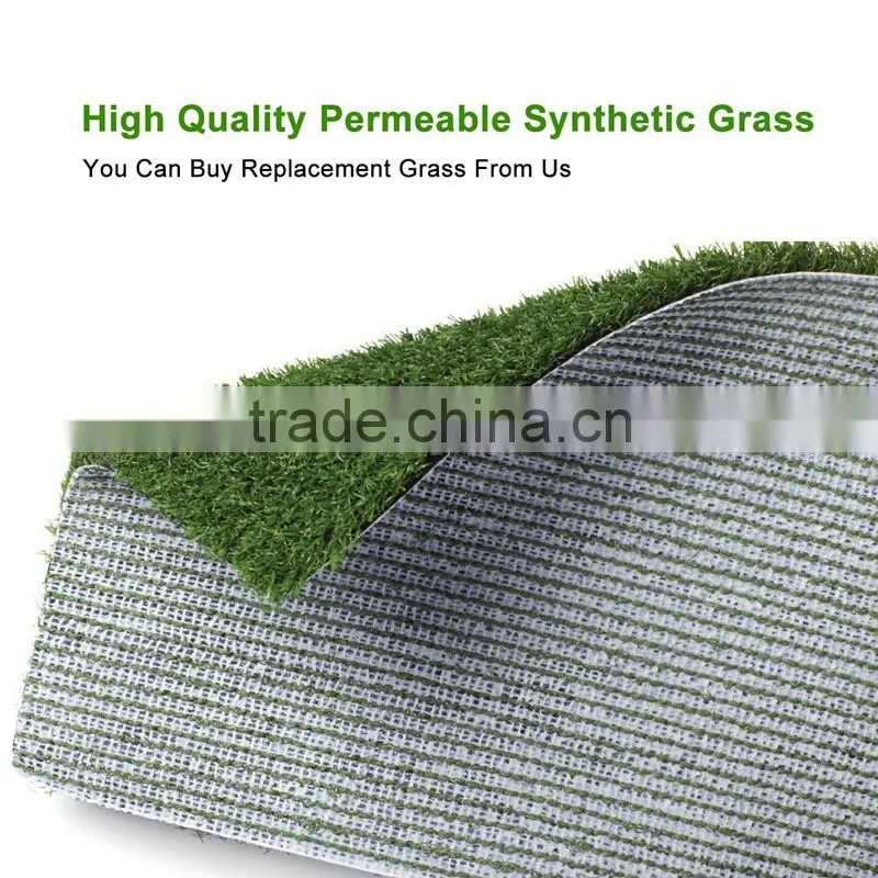 Pet Potty Three Layer with artificial grass Dog Toilet Training Pad Park Patch Mat Indoor Outdoor