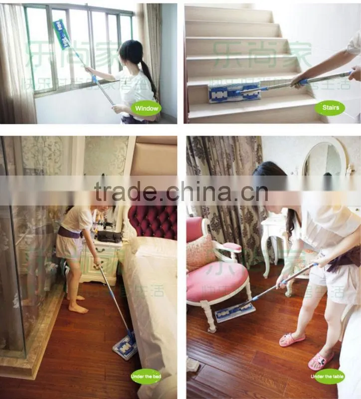 Cleaning floor microfiber catch mop