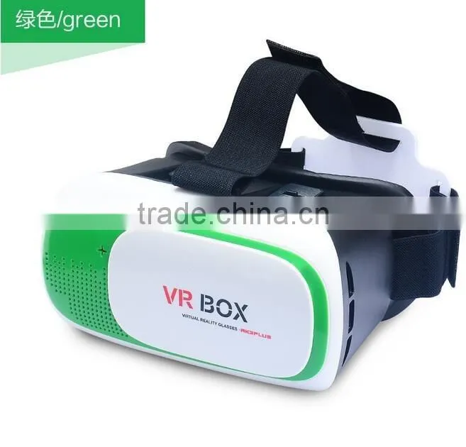 Hot sell 3D VR Glasses /VR headset/VR BOX 2 colorful Version 2.0 VR Virtual Reality Glasses