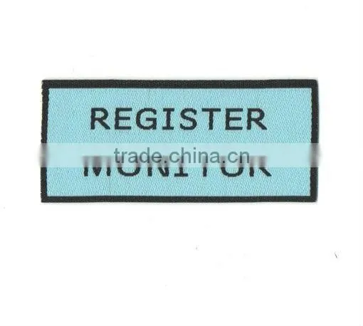 cheap care cloting woven label